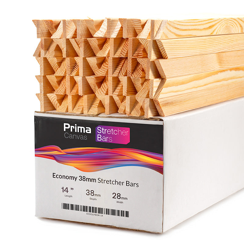 Economy 38mm Stretcher Bars - Full Boxes