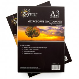 Microporus Photo Paper Satin 20 x A3 Sheets