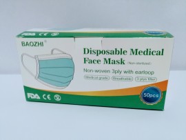 Disposable 3ply Face Masks